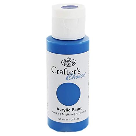 Farba akrylowa R&L Crafter's Choice 59ml, Niebieska/Fluorescent Cerulean